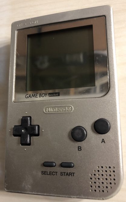 Silver Game Boy Pocket Front