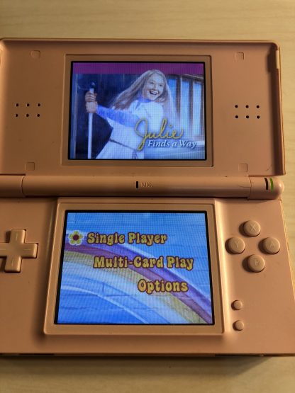 Nintendo DS Lite with American Girl Julie Finds A Way Game